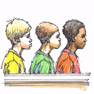恋爱漫画《糖霜心事》甜点店场景封面